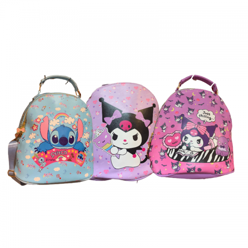 MOCHILA KITTY/KAWAI/STICH  GAN