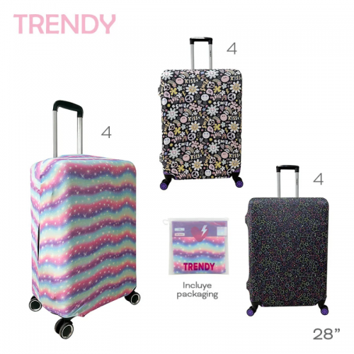 CUBRE VALIJA 28" TRENDY ART...