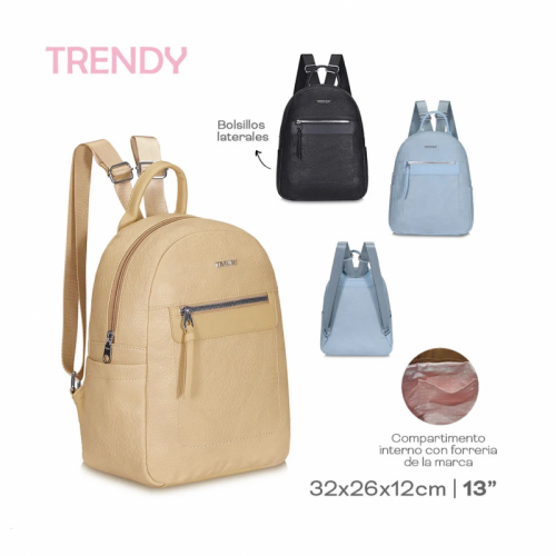 MOCHILA TRENDY 32X26X12...